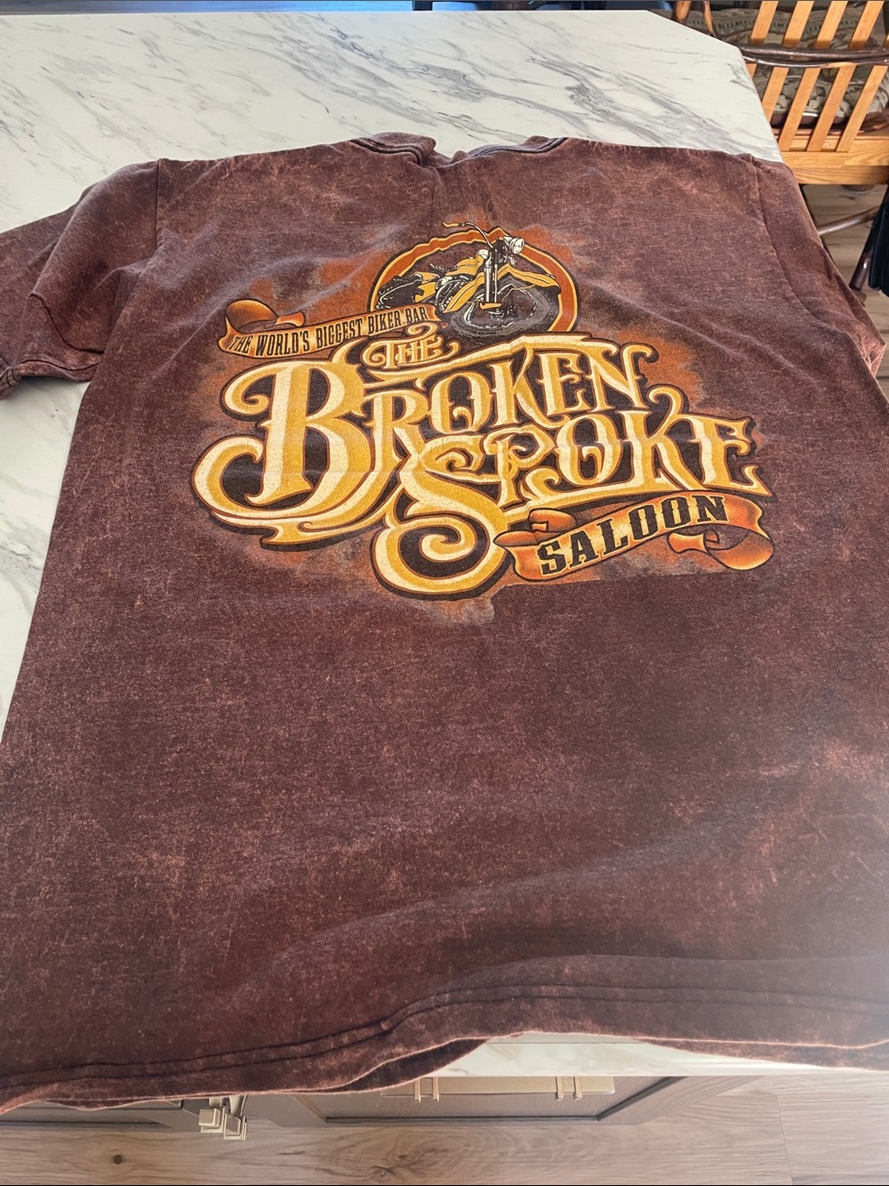 Anvil Brown "The Broken Spoke Saloon" Graphic Tee